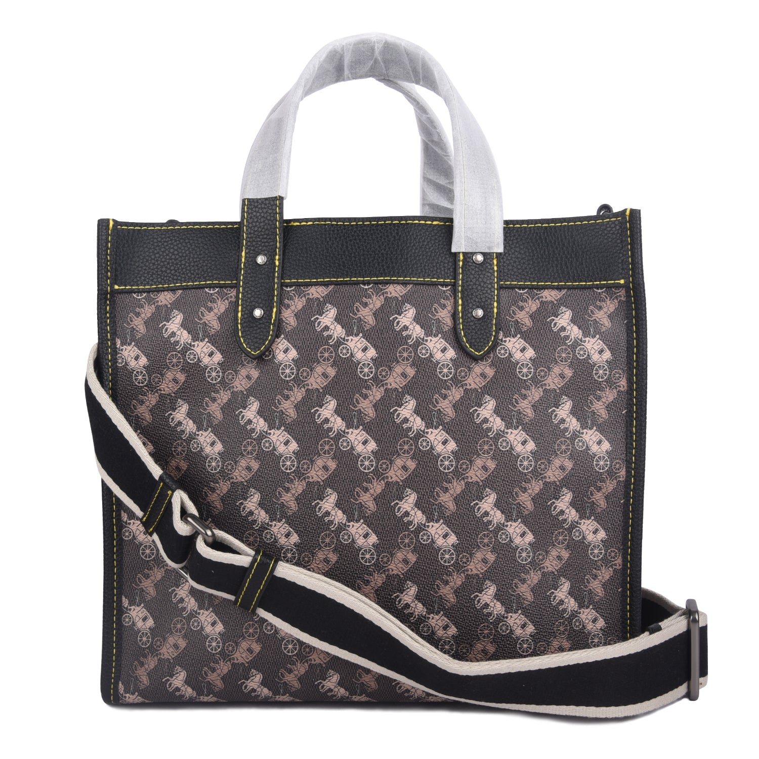 Coach Field orders Tote With Horse And Carriage Print