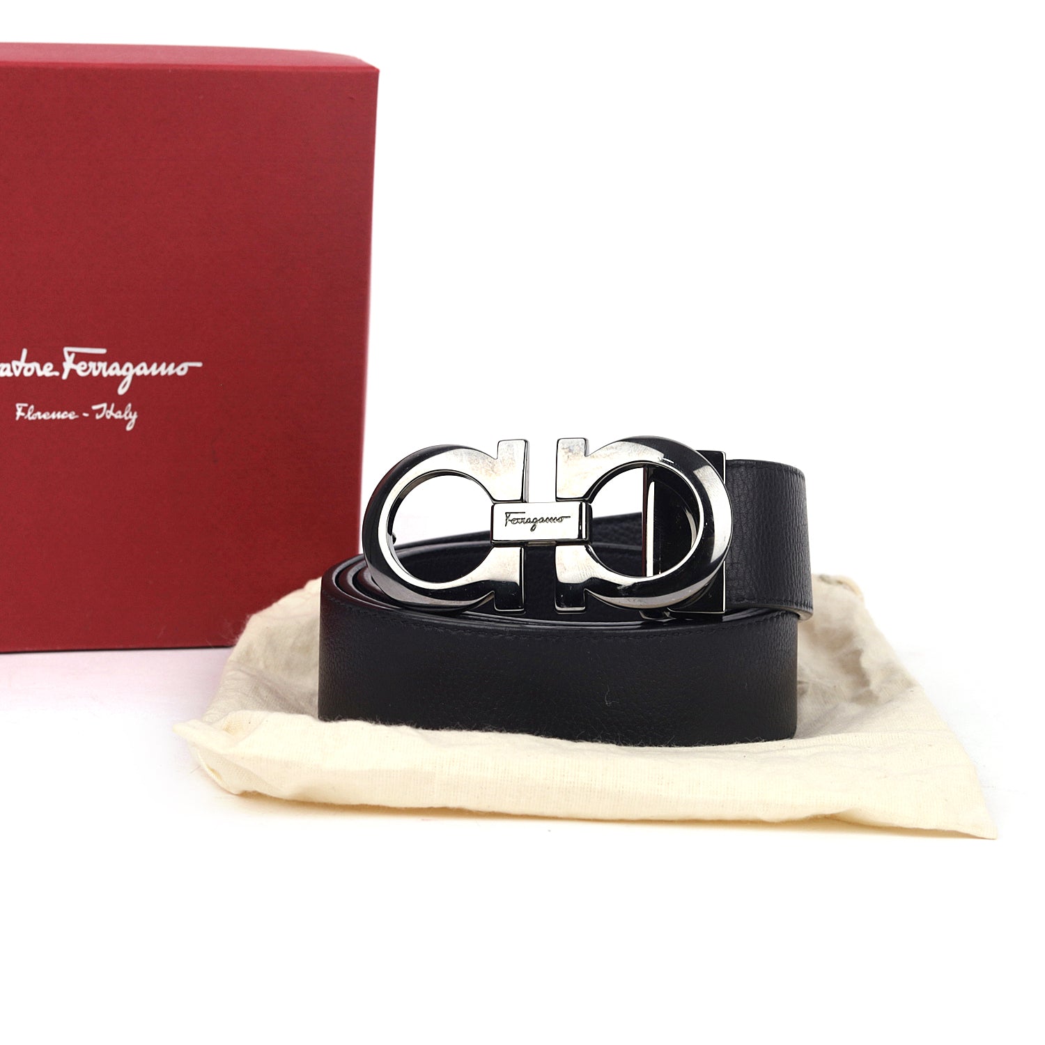 Ferragamo belt packaging hotsell