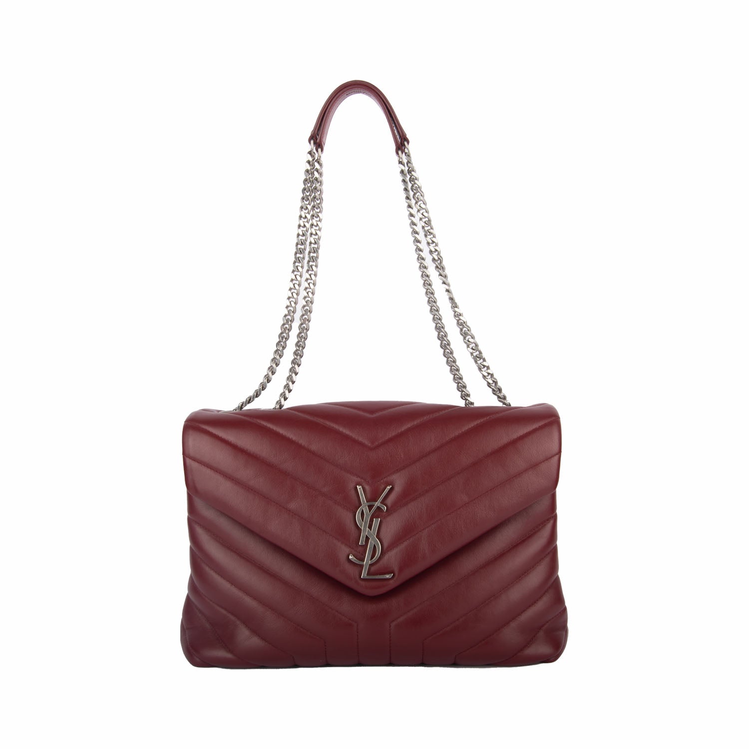 Ysl pouch monogramme vitello piumotto sale