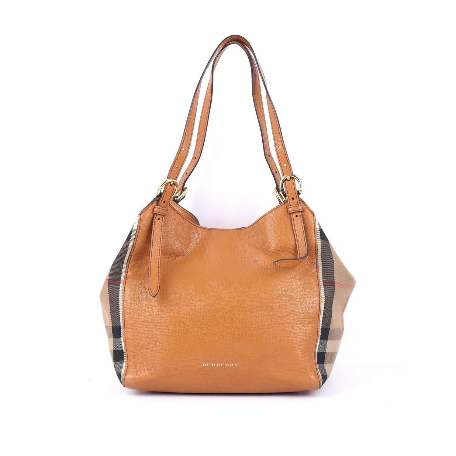 Burberry canterbury leather tote hotsell