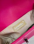 Chanel Small Boy Pink Lambskin Flap Bag