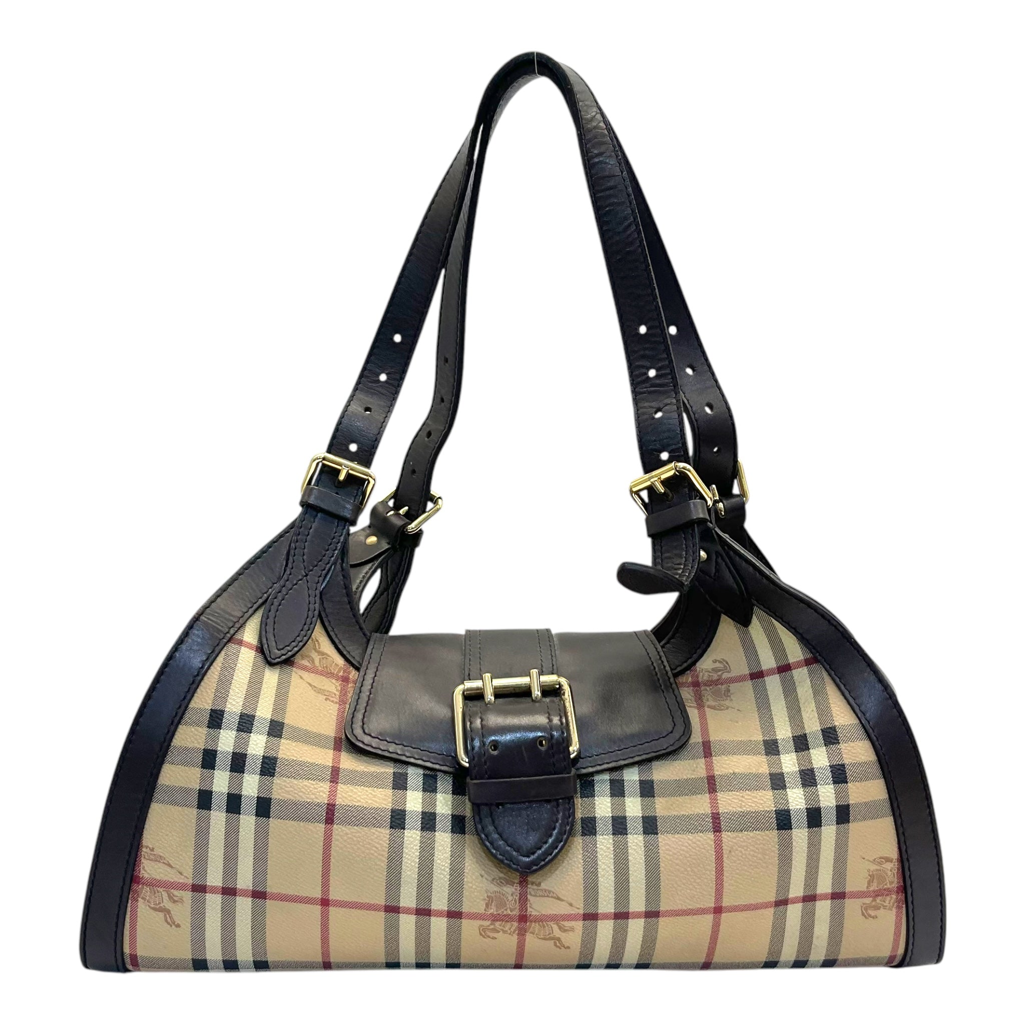 Burberry haymarket shoulder bag on sale