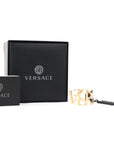 Versace Logo Shaped Gold-Tone Bracelet