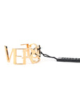 Versace Logo Shaped Gold-Tone Bracelet