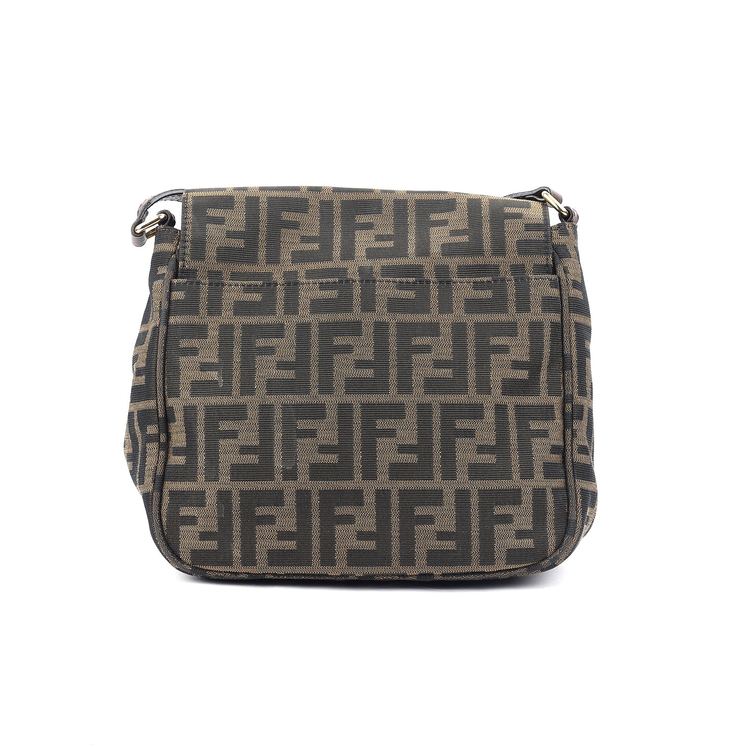 Fendi Tobacco Zucca Crossbody Bag The Luxury Pop