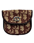 Christian Dior Oblique Maroon Coin Purse