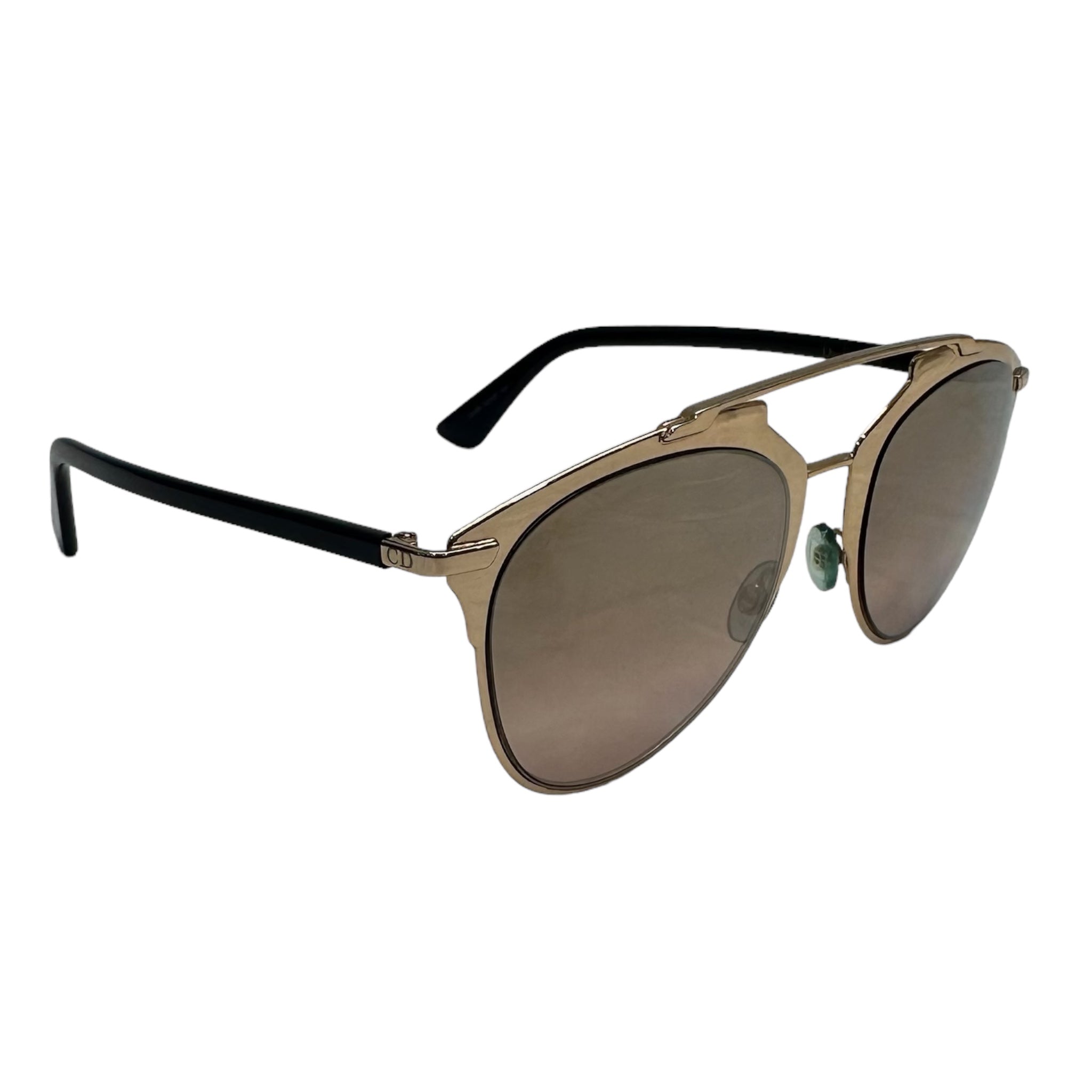 Christian Dior Reflected Sunglasses Gold The Luxury Pop