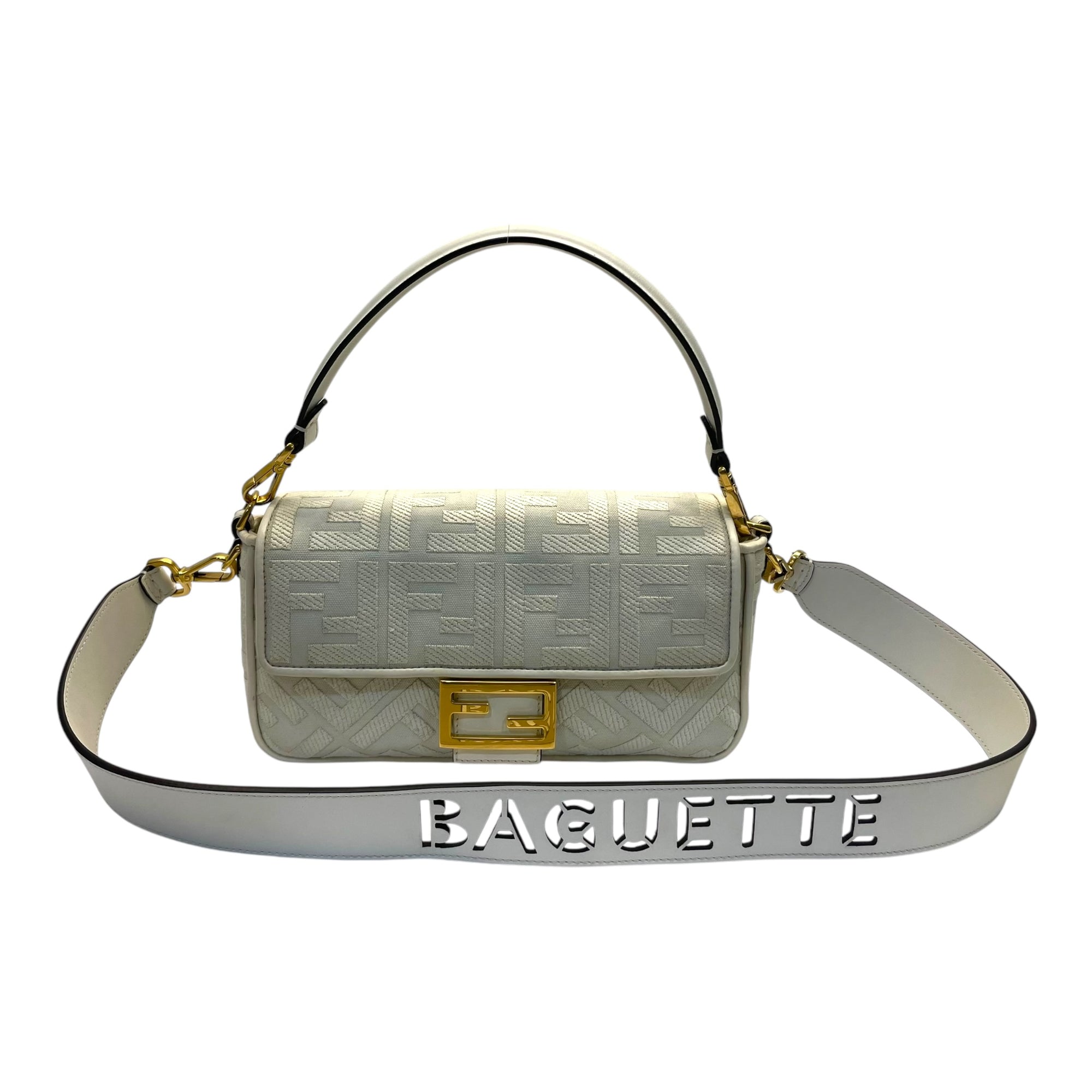 Fendi Baguette FF Jacquard