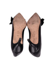 Rosalind Leather Pumps with Decorative Knot