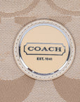 Coach Beige Cream Strap Bag