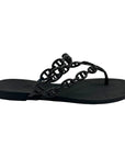 Hermes Island Rubber Sandals Size EU 36