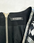 Balmain Sequence embellished mini dress Size 34