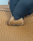 Hermes Mini Evelyne 16 TPM in Tan with SHW