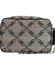 Michael Kors Parker Medium Empire Logo Jacquard Crossbody Bag