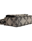 Michael Kors Parker Medium Empire Logo Jacquard Crossbody Bag