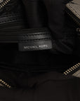 Michael Kors Parker Medium Empire Logo Jacquard Crossbody Bag