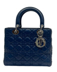 Lady Dior Medium Dark Blue