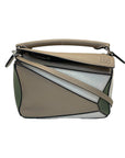 Loewe Tri-Colour Mini Puzzle bag in Calfskin