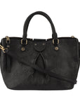 Louis Vuitton Black Monogram Empreinte Leather Mazarine PM Bag