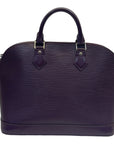 Louis Vuitton Purple Epi Leather Alma PM Bag