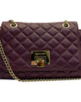 Michael Kors Maroon Shoulder Bag