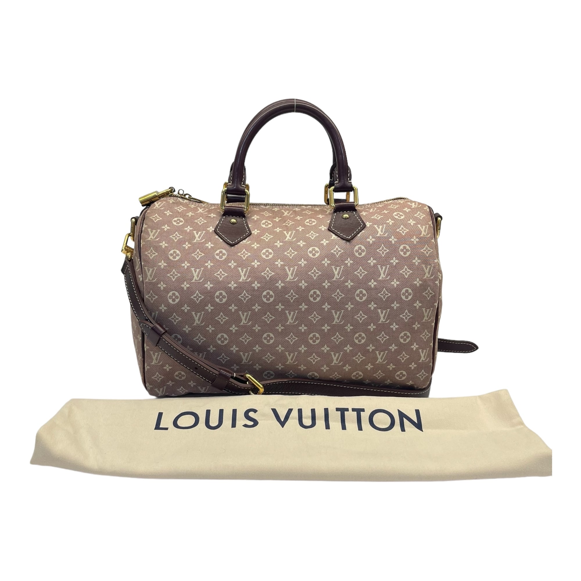 Louis Vuitton Sepia Idylle Monogram Speedy Bandouliere 30 Bag