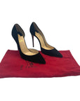 Christian Louboutin Iriza 100 Suede Pumps Size EU 38