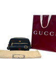 Gucci Web Leather Crossbody Bag