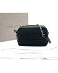 Jimmy Choo Balti Embossed Leather Camera Bag