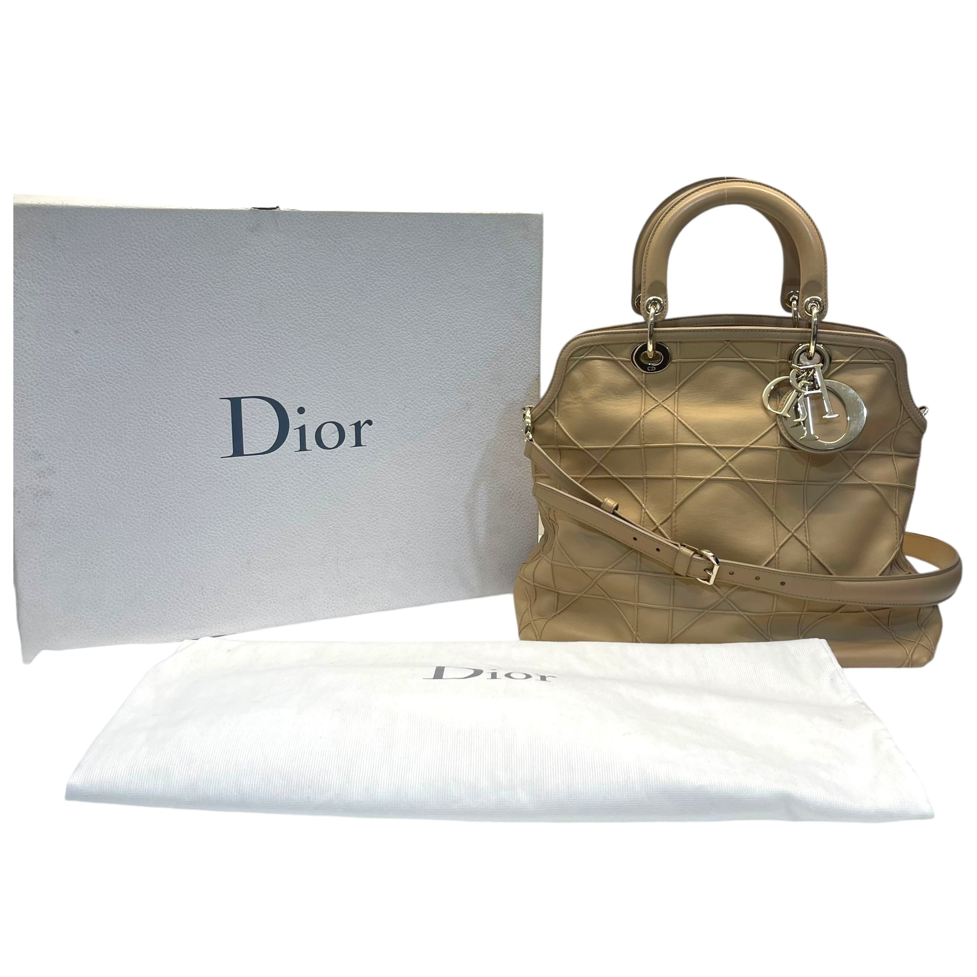 Christian Dior Cannage Granville Tote Bag