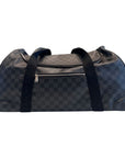 LV Horizontal Damier Duffle Suitcase Trolley Bag