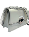 Karl Lagerfeld  k/ikonik 2.0 lock leather shoulder bag