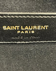 Saint Laurent Burgundy Matelasse Leather document Holder