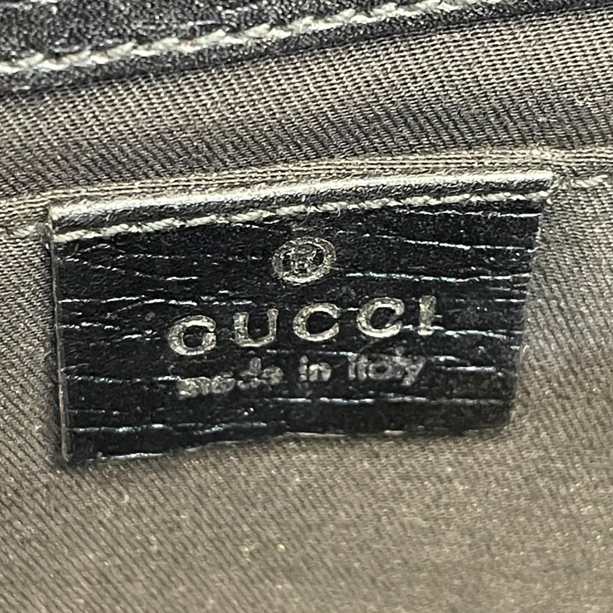 Gucci GG Supreme Canvas Horsebit Chain Handle Bag