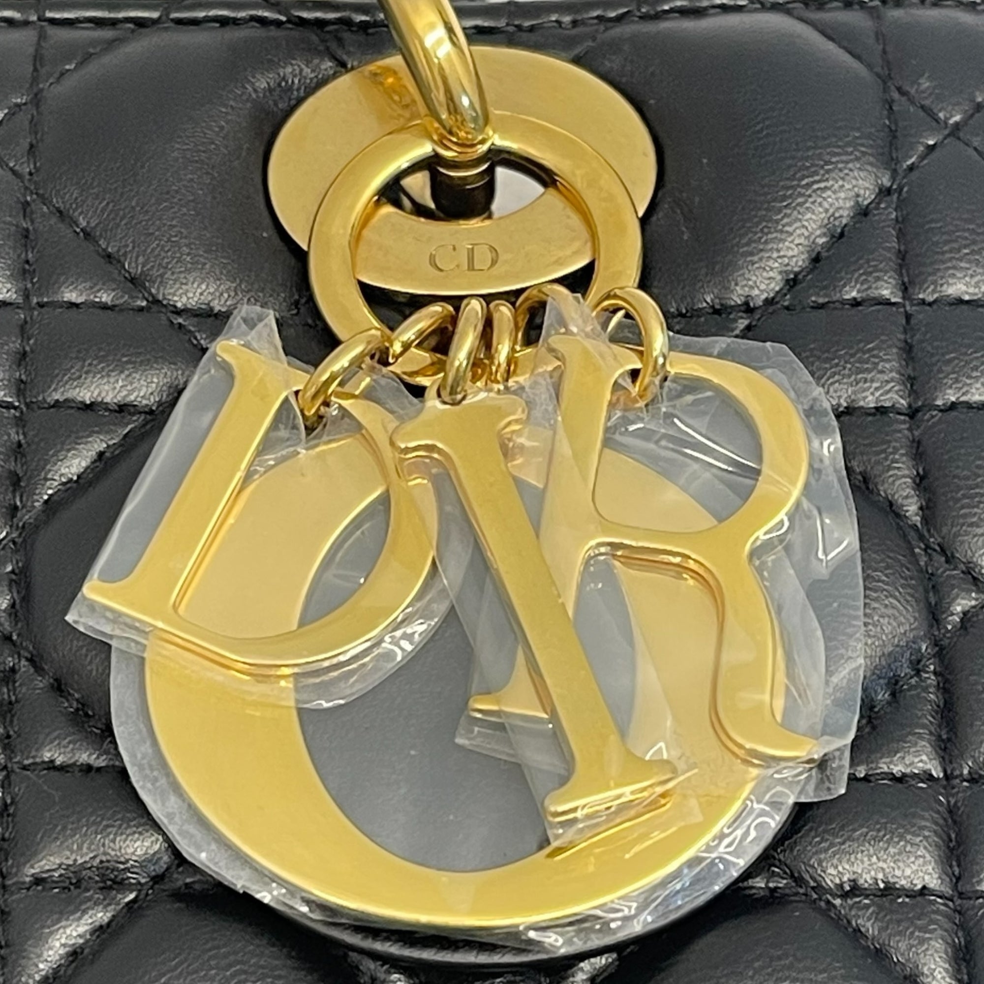 Christian Dior Lady Dior in Calfskin Medium