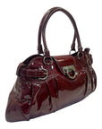 Salvatore Ferragamo Patent Leather Shoulder Bag