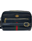 Gucci Web Leather Crossbody Bag