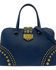 Prada Studded handbag blue