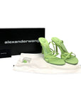 Alexander Wang Green Tie Up Sandals  EU 38