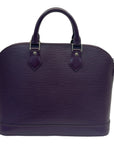 Louis Vuitton Purple Epi Leather Alma PM Bag