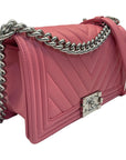 CHANEL PINK BOY BAG