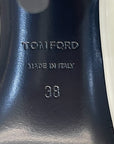 Tom Ford Iconic T Leather Pumps Size EU 38