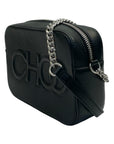 Jimmy Choo Balti Embossed Leather Camera Bag