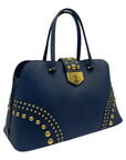 Prada Studded handbag blue