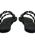 Hermes Island Rubber Sandals Size EU 36