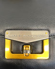 Marc by Marc Jacobs Black Leather Bianca Continental Clutch