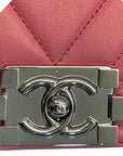 CHANEL PINK BOY BAG