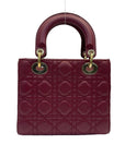 Small Lady Dior My ABCDior - Maroon