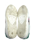 Gucci Web Tiger White Sneakers EU 40