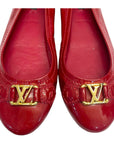 Louis Vuitton Red Ballet Flats EU 38.5